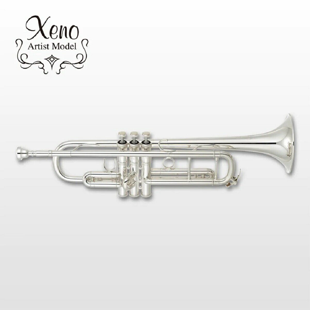 Yamaha Ytr-9335chs Bb Trumpet Xeno Artist Silver Plated Gold Brass Jazz