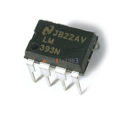 20pcs Lm393p Lm393n Lm393 Dip-8 Low Power Voltage Comparator Ic