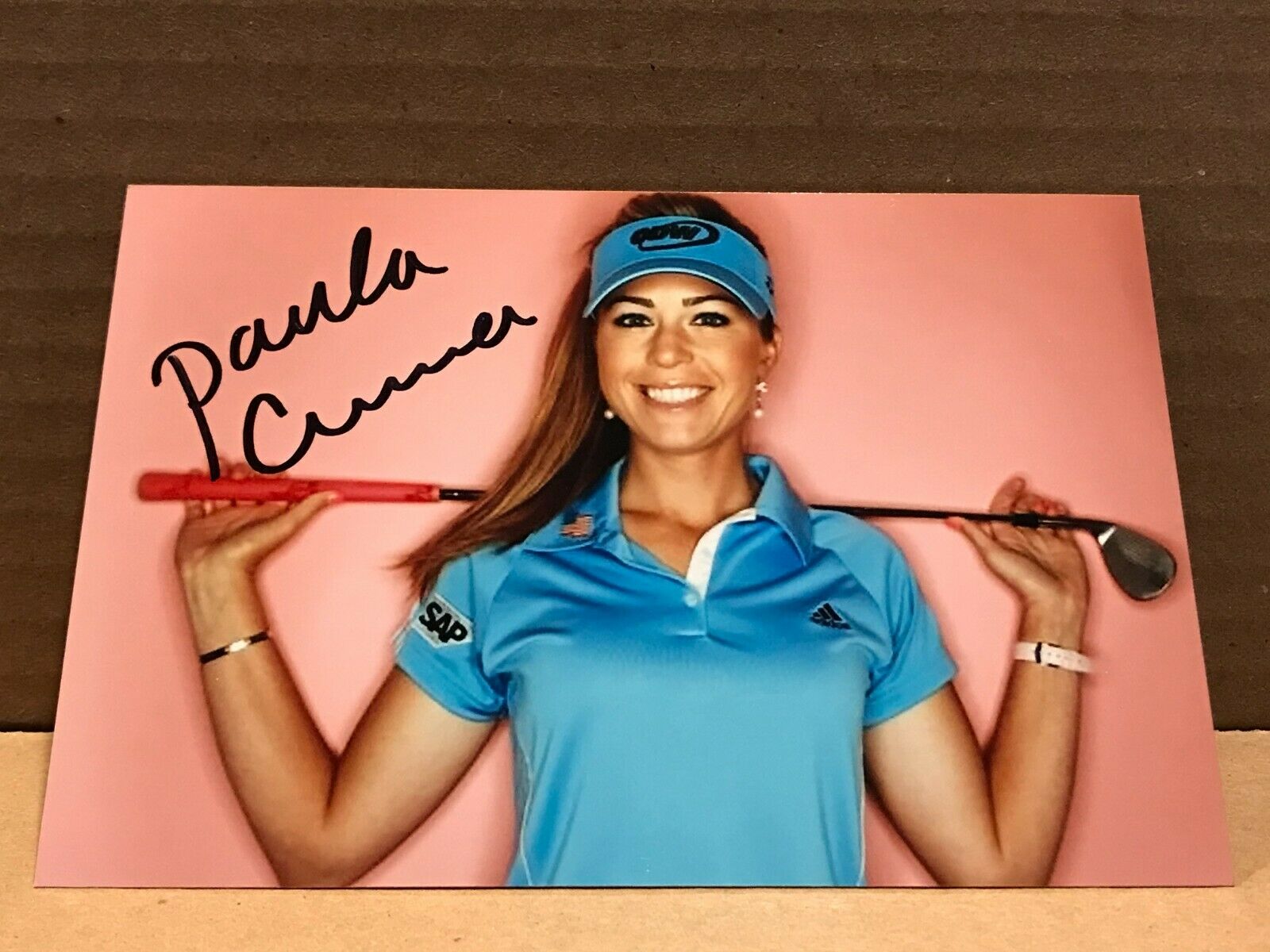 Paula Creamer Authentic Hand Signed Autograph 4x6 Photo - Lpga Golf