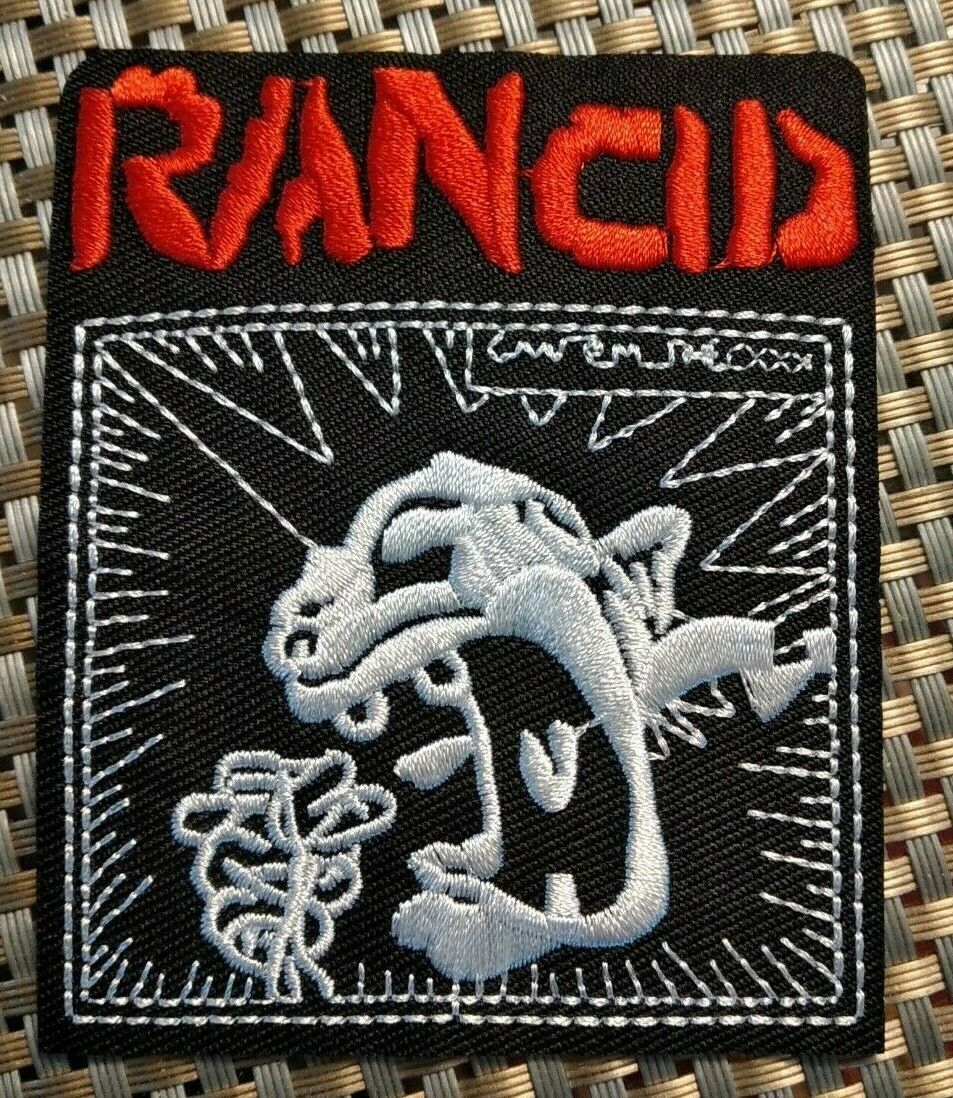 Rancid (band) Embroidered Patch Iron-on Sew-on Us Ship Punk Operation Ivy