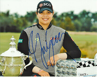 Lpga Golfer Ariya Jutanugarn Hand Signed 8x10 Photo B Coa Proof Thai Womens Golf