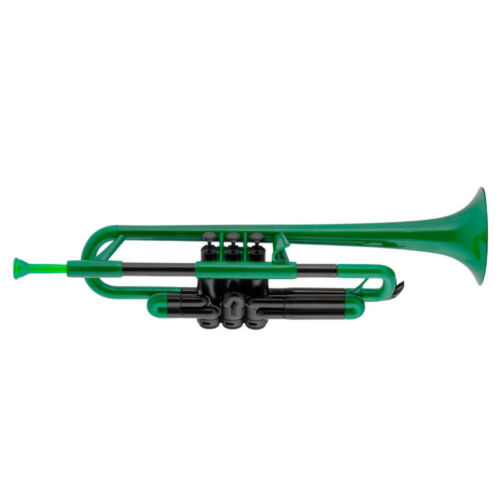 Ptrumpet Plastic Bb Trumpet In Green Brand New