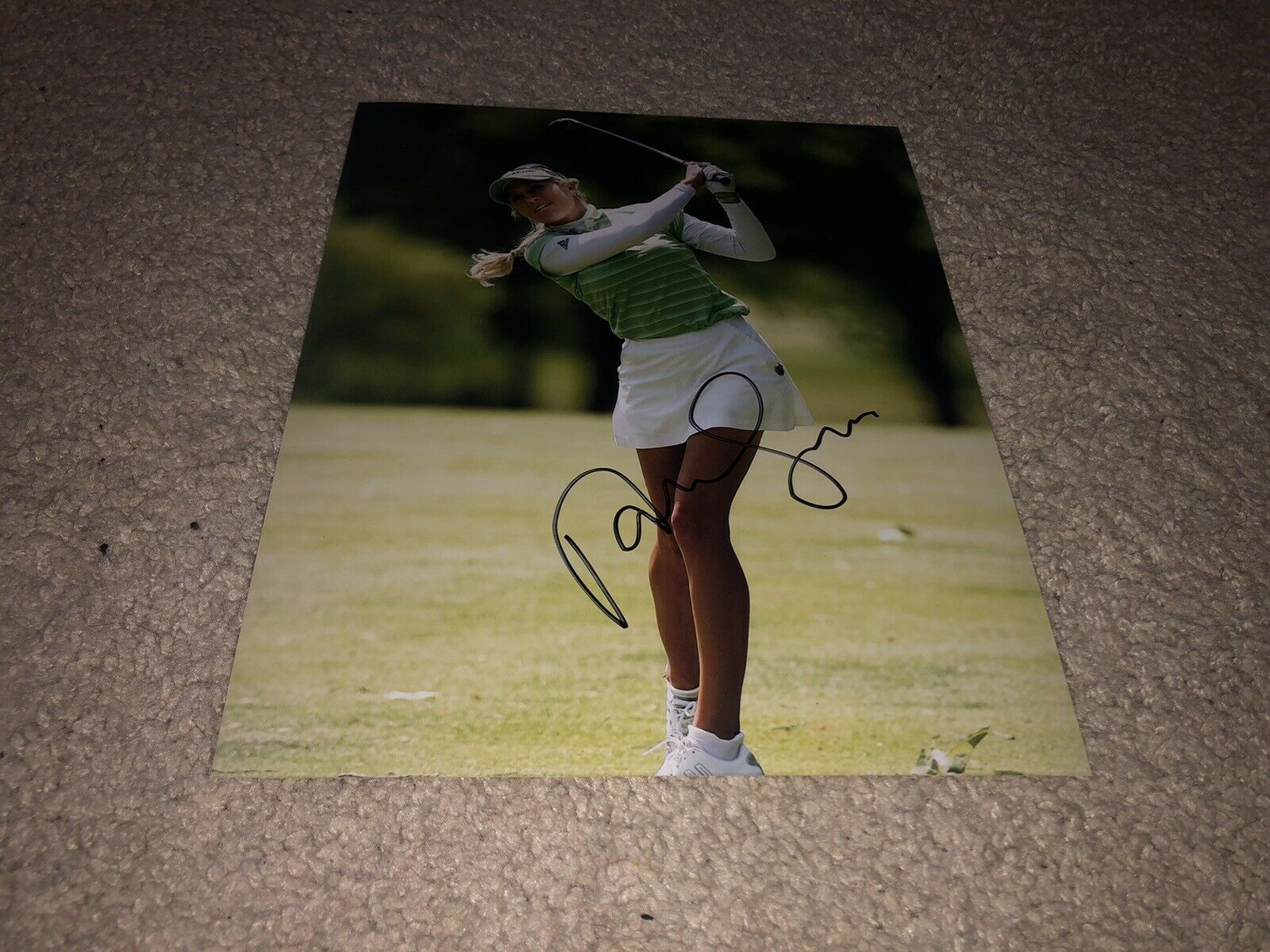 Lpga Golf Star Natalie Gulbis Signed Autographed 8x10 Photo Proof Coa