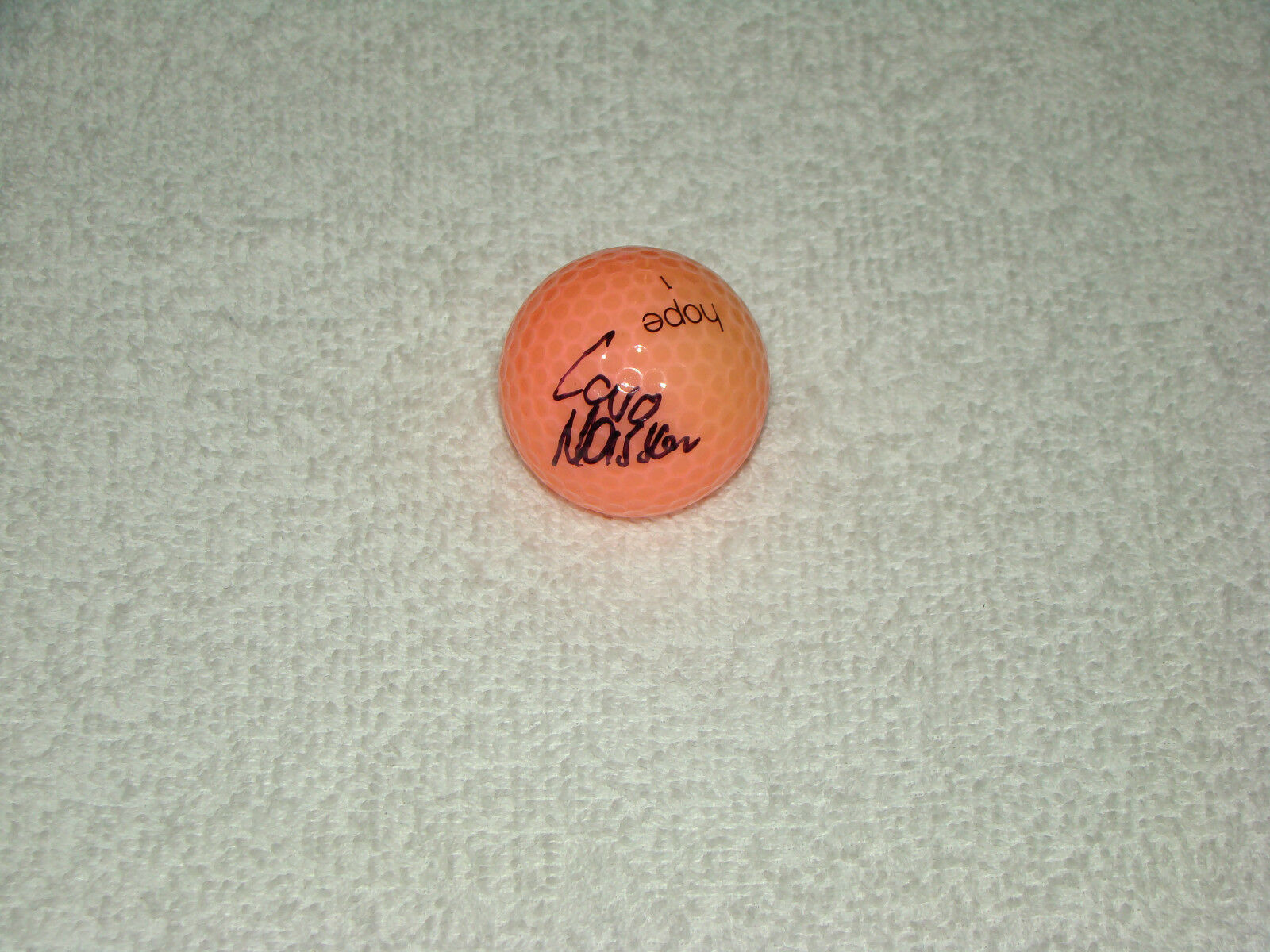 Caroline Masson Signed Wilson Golf Ball Signature Lpga Autograph