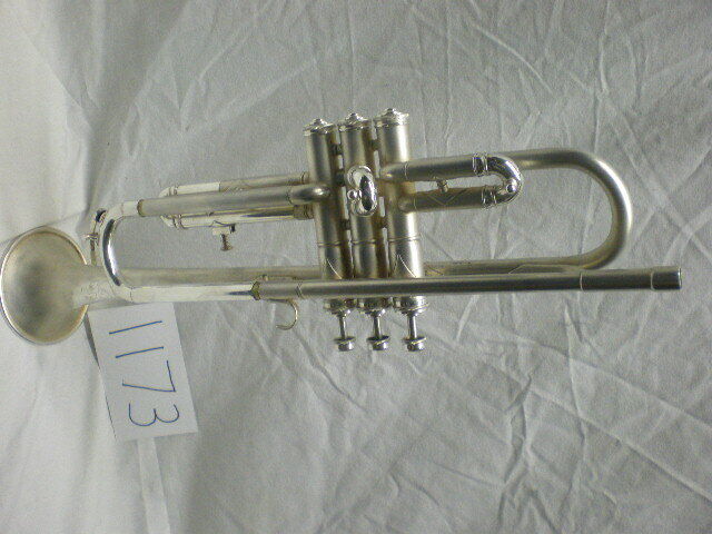 Holton Satin Silver Trumpet (1925) Collector Horn! Refurbished & No Reserve!